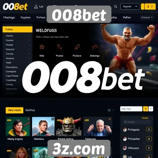 Interface do usuário e experiência de navegação no 008bet